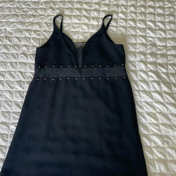 Cinq a sept black studded Carina mini dress - Picture 8 of 11
